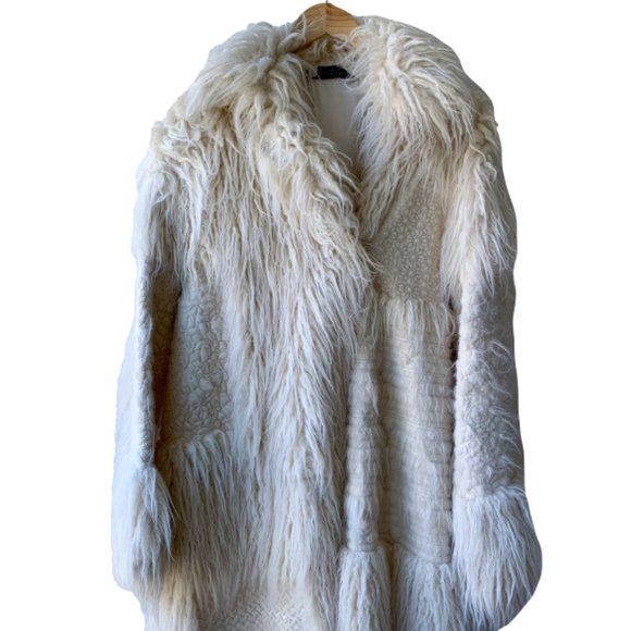 Stella McCartney "Ramona" Faux Fur Coat - Picture 3 of 5